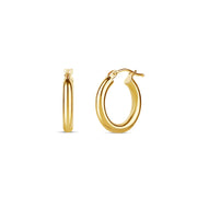 Leo Gold Hoops